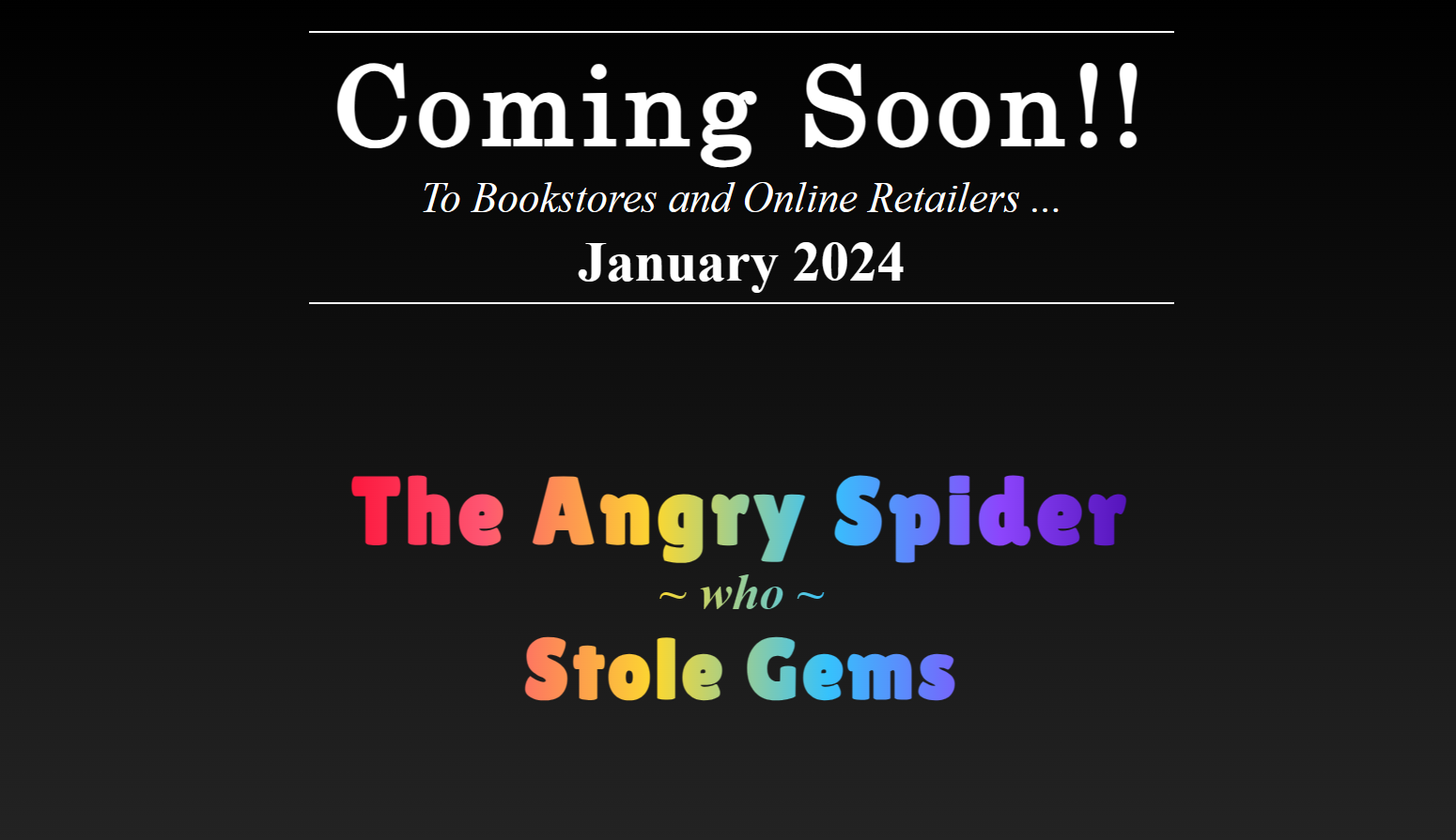 thumbnail of 'The Angry Spider' site